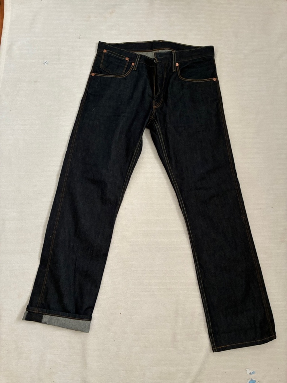 Men's Levi’s 514 Dark Indigo Straight Fit Jeans